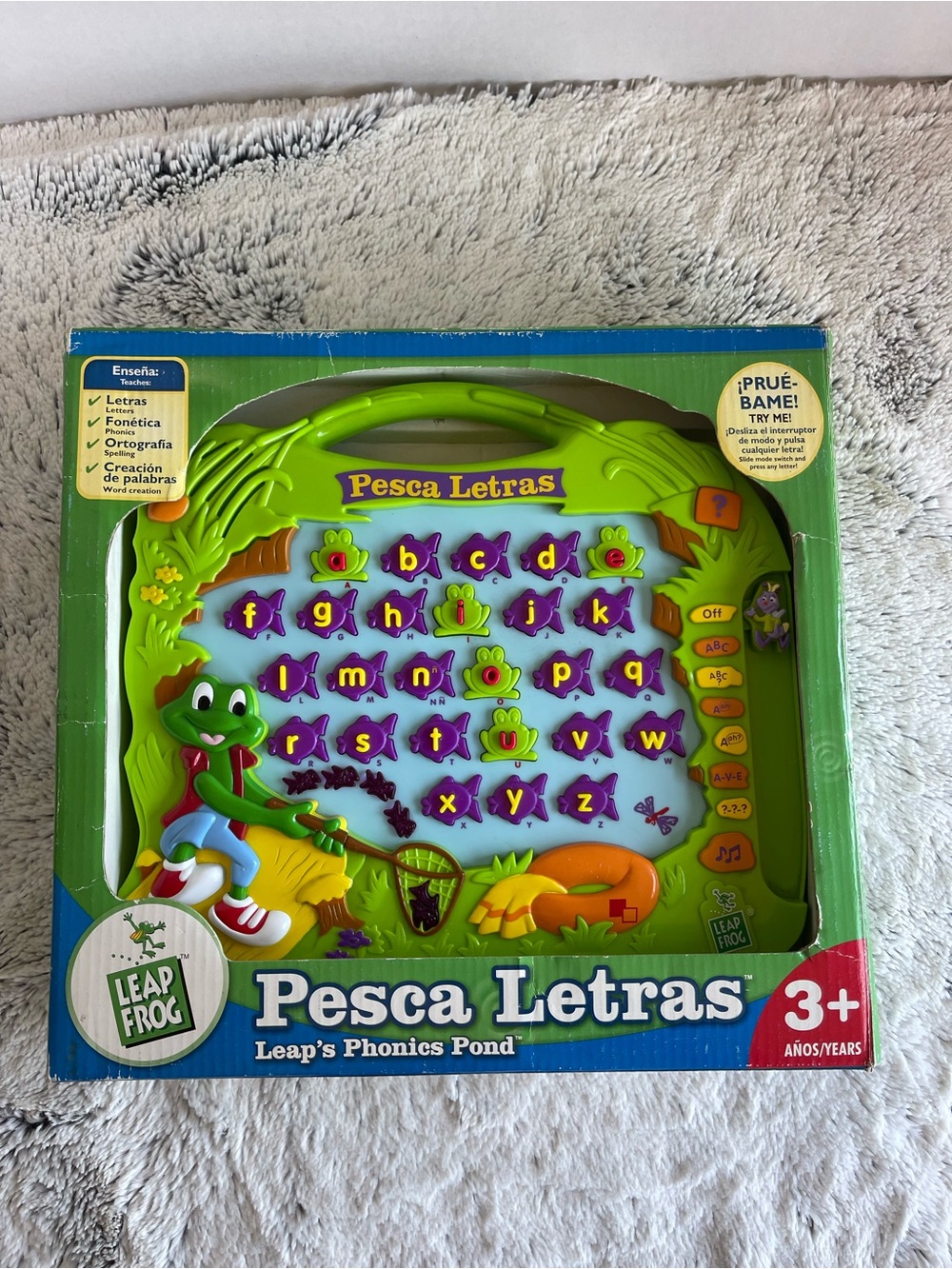 LeapFrog Leap's Phonics Pond (Spanish Version) 
Pesca Letras